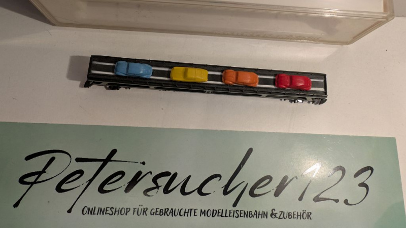 Märklin Z DC 8614 Autotransportwagen / DDm 915 / DB / OVP