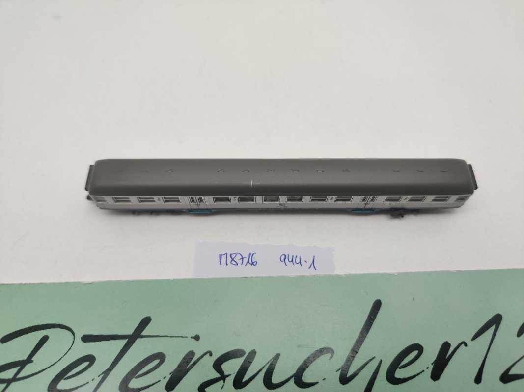 Märklin Z DC 8716 Nahverkehrswagen "Silberling" 2.Kl Bnb720 / 944-1 / DB