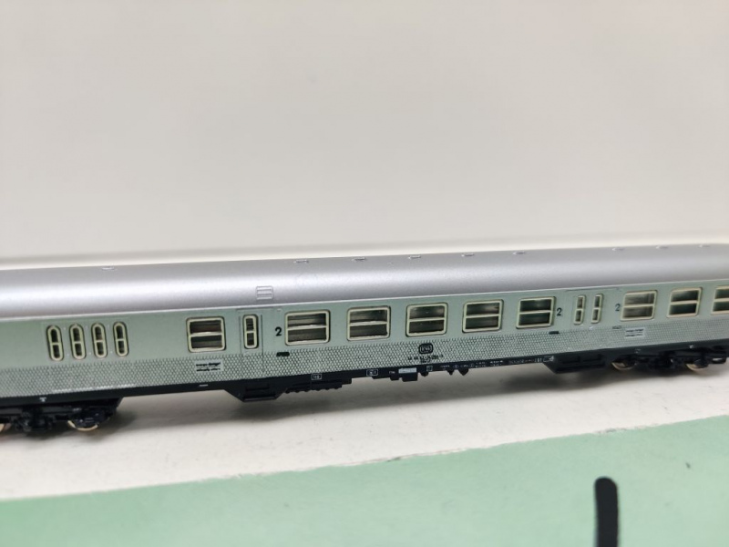 Märklin Z DC 8718 Nahverkehrswagen m Steuerabteil 2.Kl. BDnf735 / DB