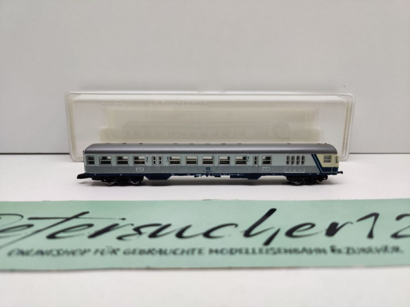 Märklin Z DC 8718 (2) Nahverkehrswagen m Steuerabteil 2.Kl. BDnf735 / DB / OVP