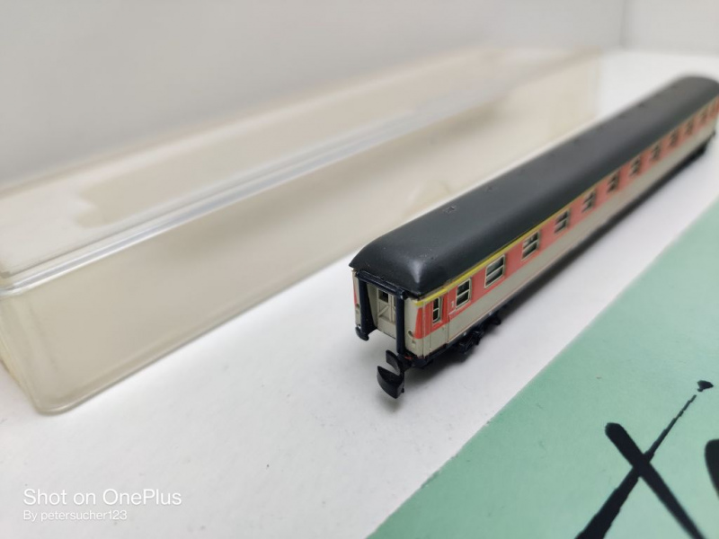 Märklin Z DC 8720 D-Zug Abteilwagen 1.Kl. / Aüm 203 / DB / ErsatzVP