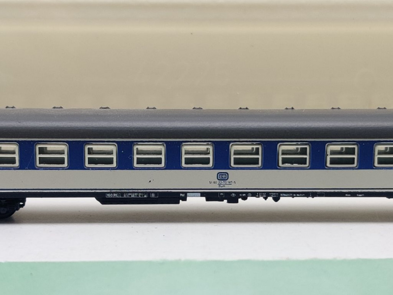 Märklin Z DC 8721 D-Zug Abteilwagen 2.Kl 187-5 Büm234 / DB / OVP