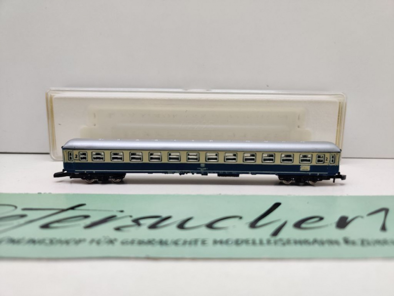 Märklin Z DC 8721 D-Zug Wagen 2.Kl Büm234 / DB / OVP