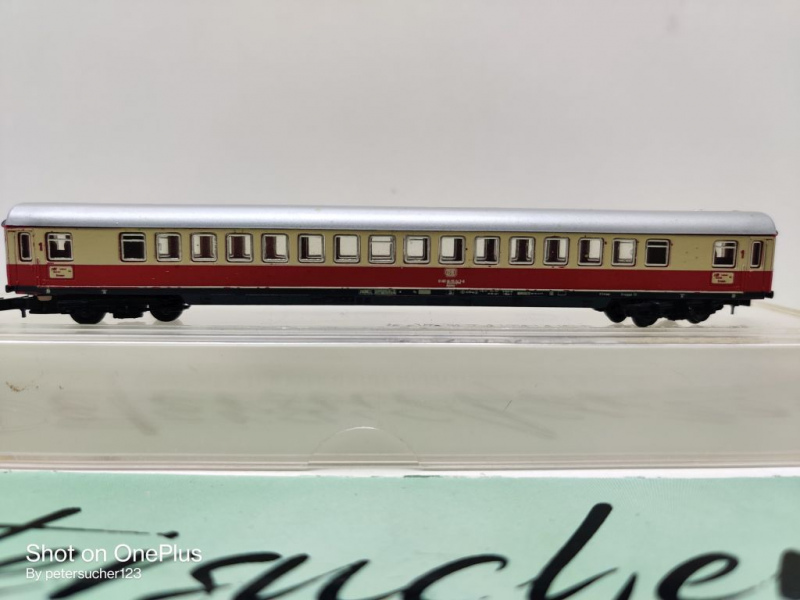 Märklin Z DC 8725 TEE Großraumwagen / 1.Kl. / Apmz 121 / DB / OVP