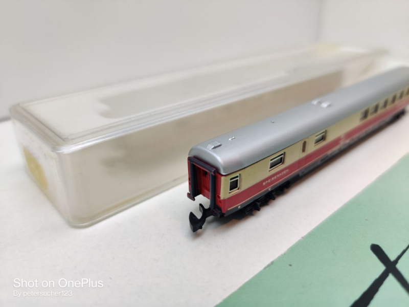 Märklin Z DC 8726 TEE Speisewagen / WRmh 132 / DB / ErsatzVP