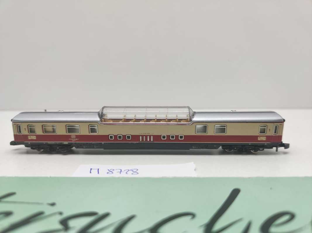 Märklin Z DC 8728 Schnellzug-Aussichtswagen 1.Kl. ADm 101 / DB