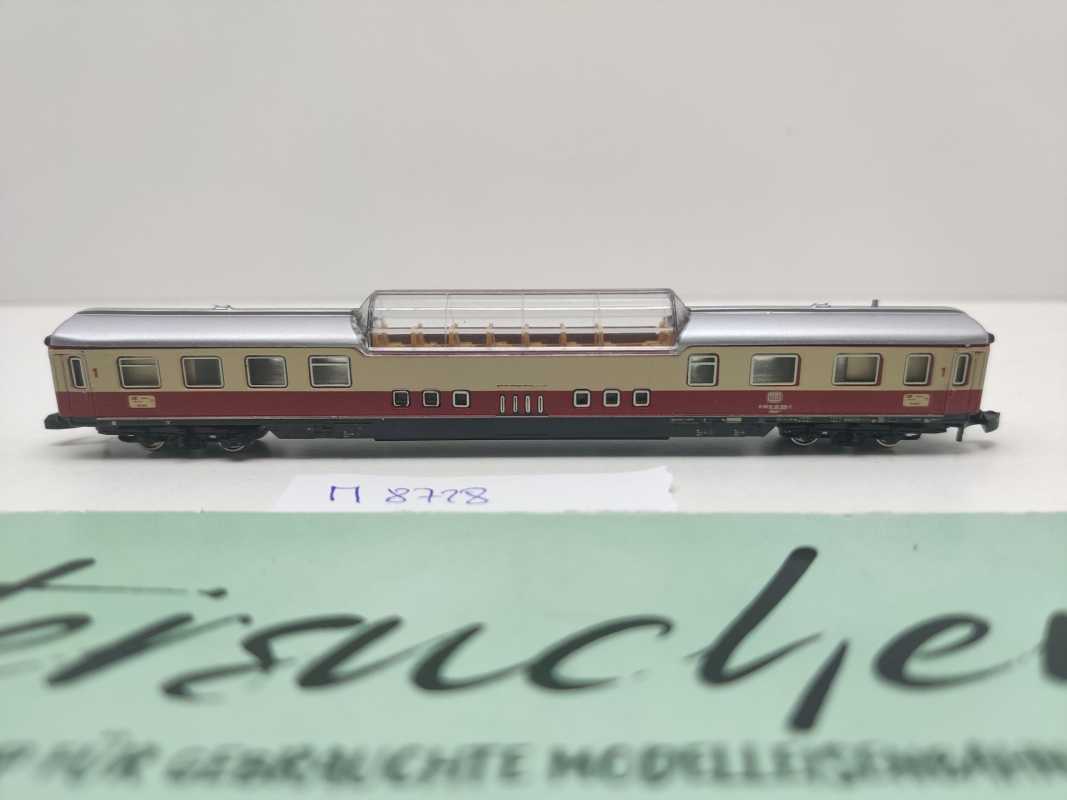 Märklin Z DC 8728 Schnellzug-Aussichtswagen 1.Kl. ADm 101 / DB