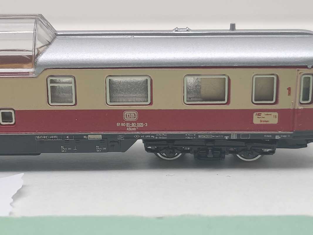 Märklin Z DC 8728 Schnellzug-Aussichtswagen 1.Kl. ADm 101 / DB