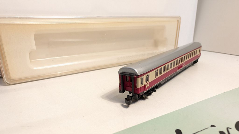Märklin Z DC 8735 Tee-Großraumwagen 1.Kl. / Apmz 121 / DB / OVP
