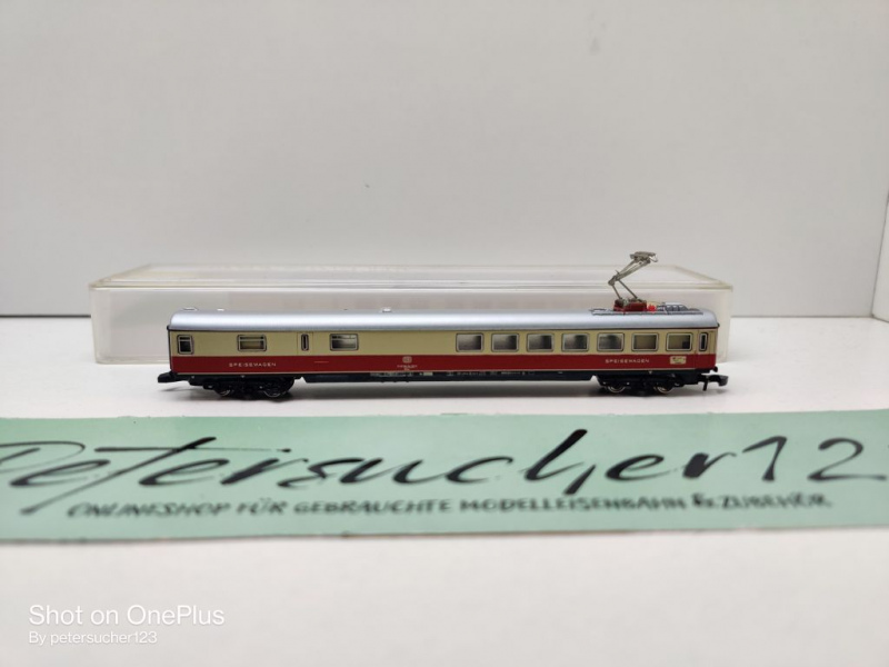 Märklin Z DC 8737 TEE Speisewagen Stromabnehmer WRmz135 / DB / OVP