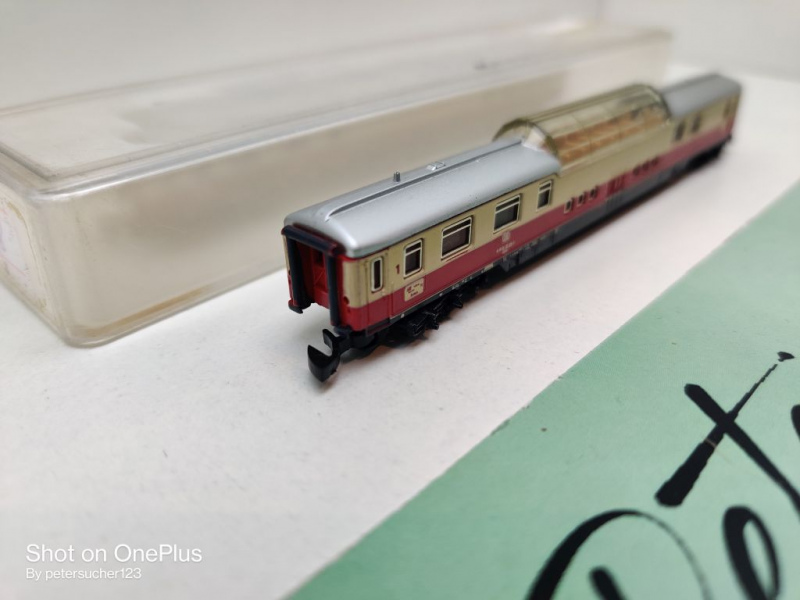 Märklin Z DC 8738 TEE Wagen / Aussichtskanzel / ADm 101 / DB / ErsatzVP