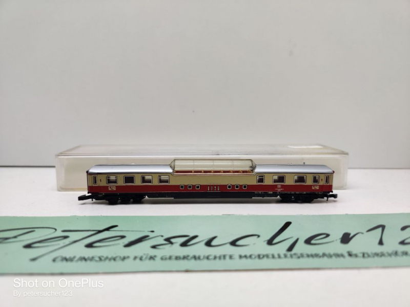 Märklin Z DC 8738 TEE Wagen / Aussichtskanzel / ADm 101 / DB / ErsatzVP