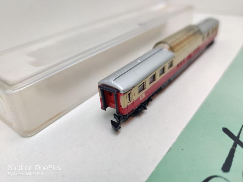 Märklin Z DC 8738 TEE Wagen / Aussichtskanzel / ADm 101 / DB / ErsatzVP