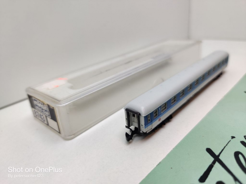 Märklin Z DC 8743 Schnellzugwagen / 1.Kl / Aim / DB / OVP