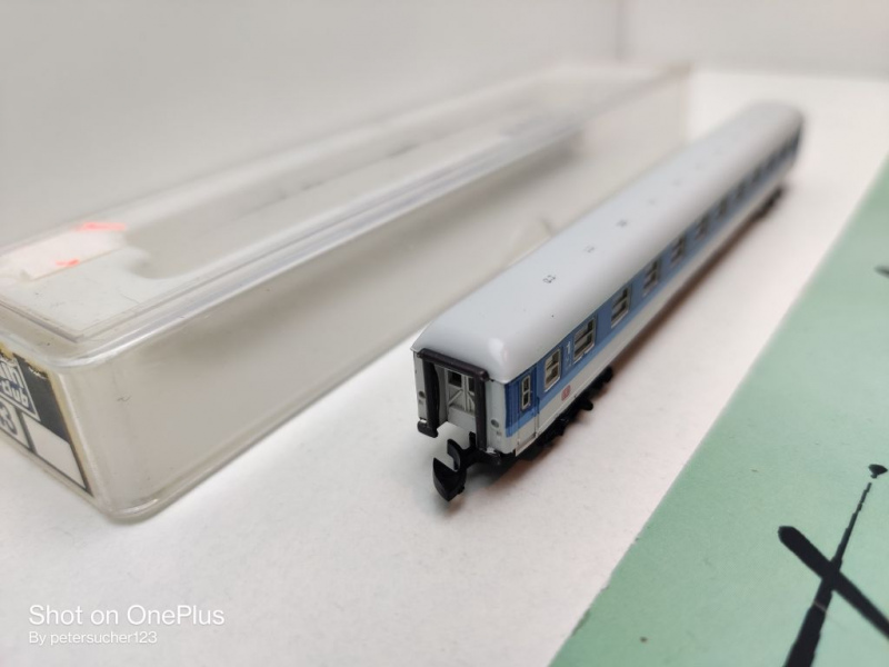 Märklin Z DC 8743 Schnellzugwagen / 1.Kl / Aim / DB / OVP