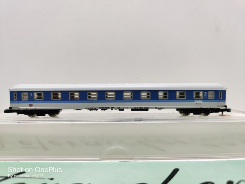 Märklin Z DC 8743 Schnellzugwagen / 1.Kl / Aim / DB / OVP