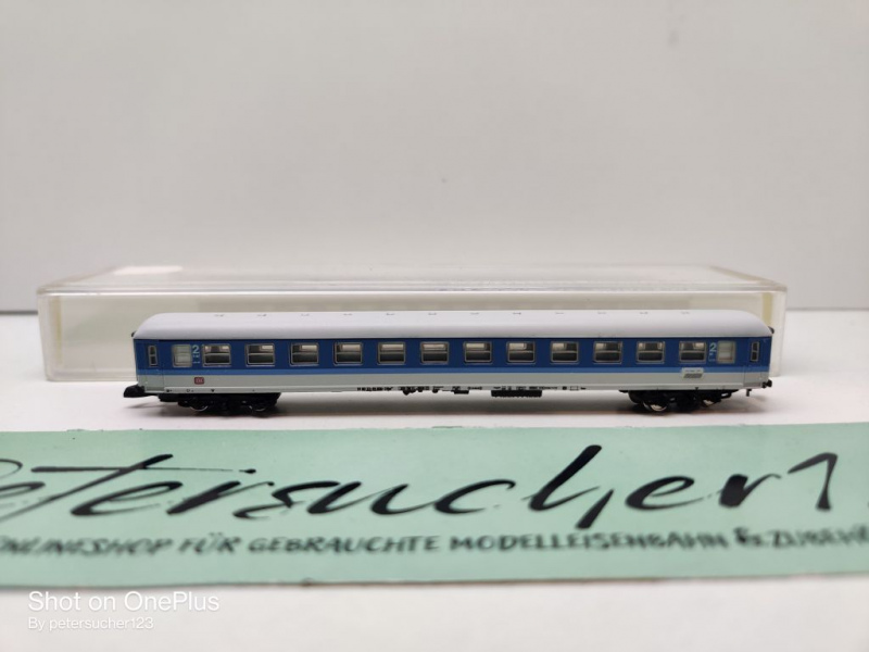 Märklin Z DC 8743 Schnellzugwagen / 2.Kl / Bim / DB / OVP