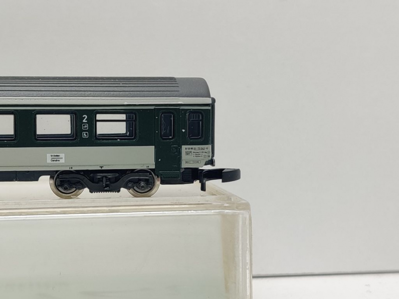 Märklin Z DC 8746 D-Zug Wagen 2. Kl IVB / SBB / OVP