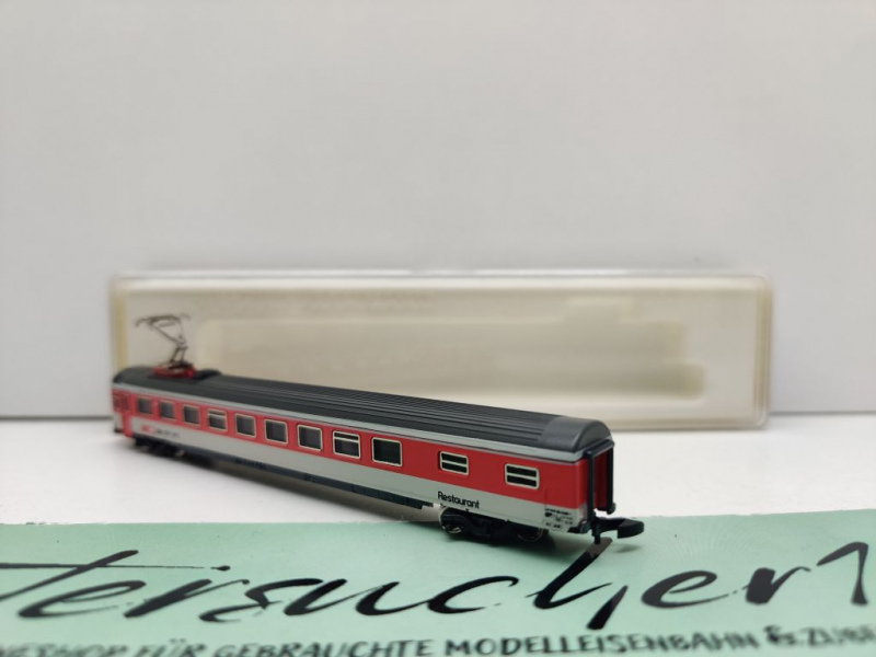 Märklin Z DC 8747 Restaurantwagen EW IV / SBB / OVP