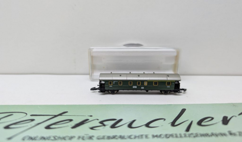 Märklin Z DC 8750 Einheitspersonenwagen 2./1.Kl / ABi 29 / DB / OVP