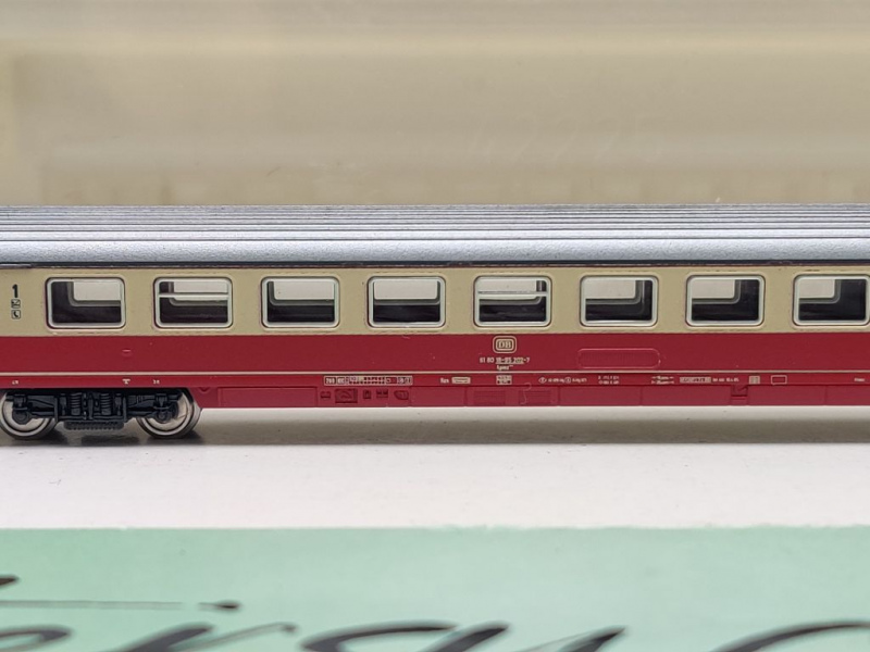Märklin Z DC 8758 IC Großraumwagen 1.Kl Apmz / DB / OVP