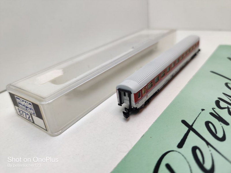 Märklin Z DC 8772 Großraumwagen / 1.Kl / Apmz123 / DB / OVP