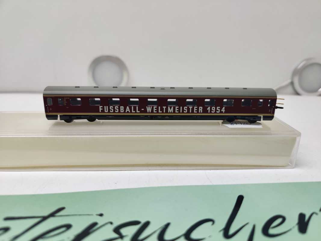 Mini Club / Märklin Z DC 87720 / Triebwagenzug-Zwischenwagen / Bauart B4ül (Gattung A4ü) / DB / Analog / OVP