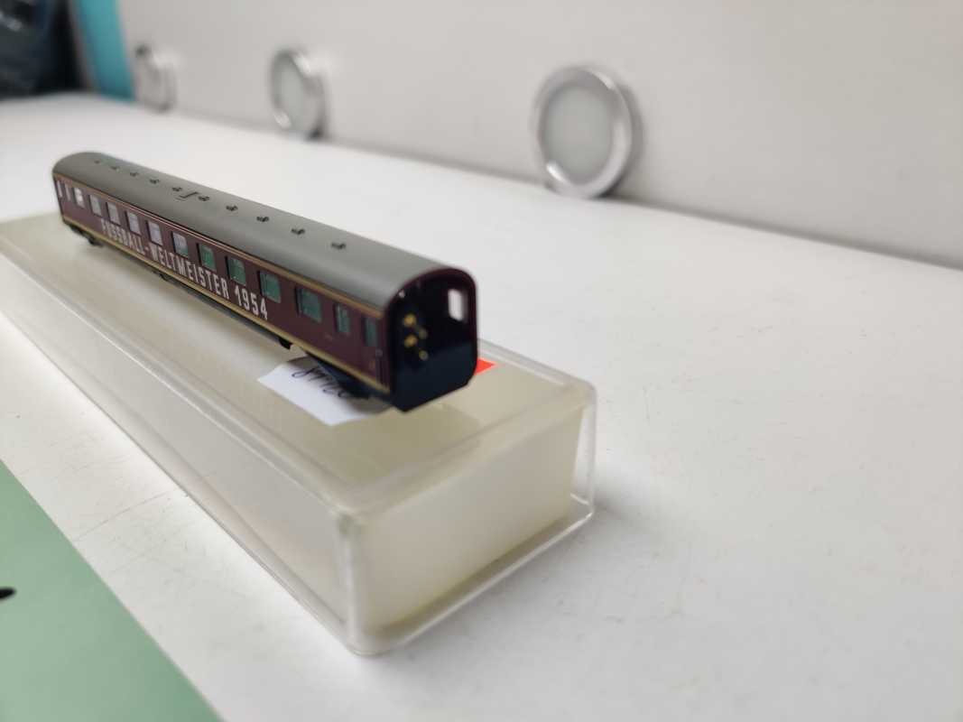 Mini Club / Märklin Z DC 87720 / Triebwagenzug-Zwischenwagen / Bauart B4ül (Gattung A4ü) / DB / Analog / OVP