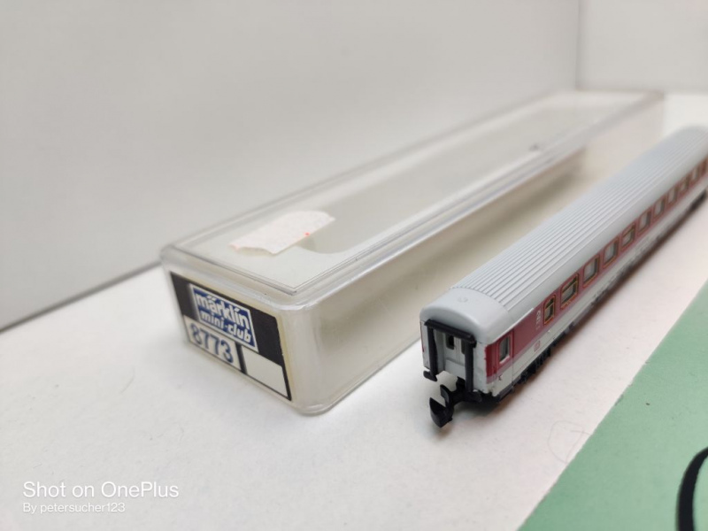 Märklin Z DC 8773 IC-Großraumwagen / 2.Kl / Bpmz293 / DB / OVP