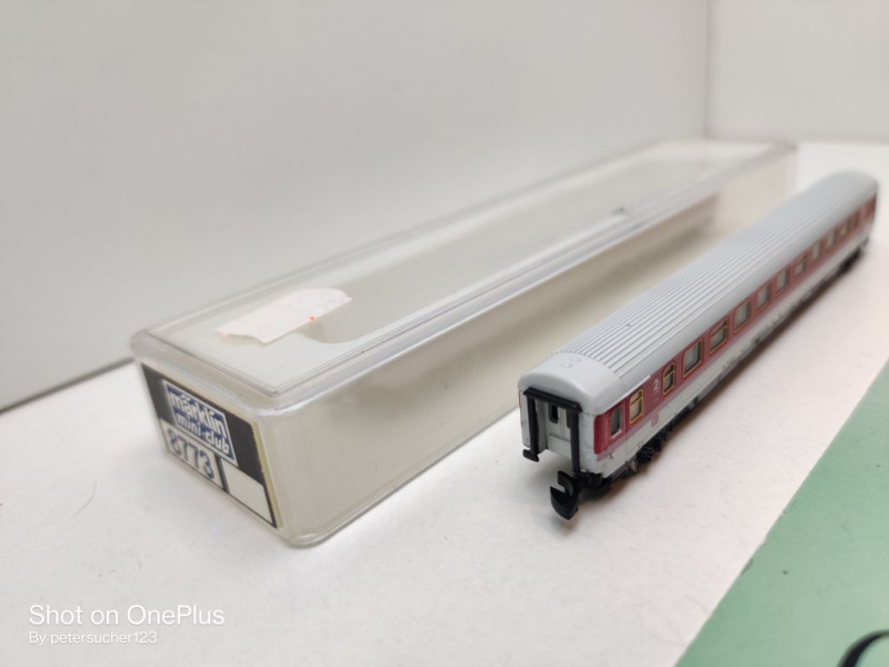 Märklin Z DC 8773 IC-Großraumwagen / 2.Kl / Bpmz293 / DB / OVP