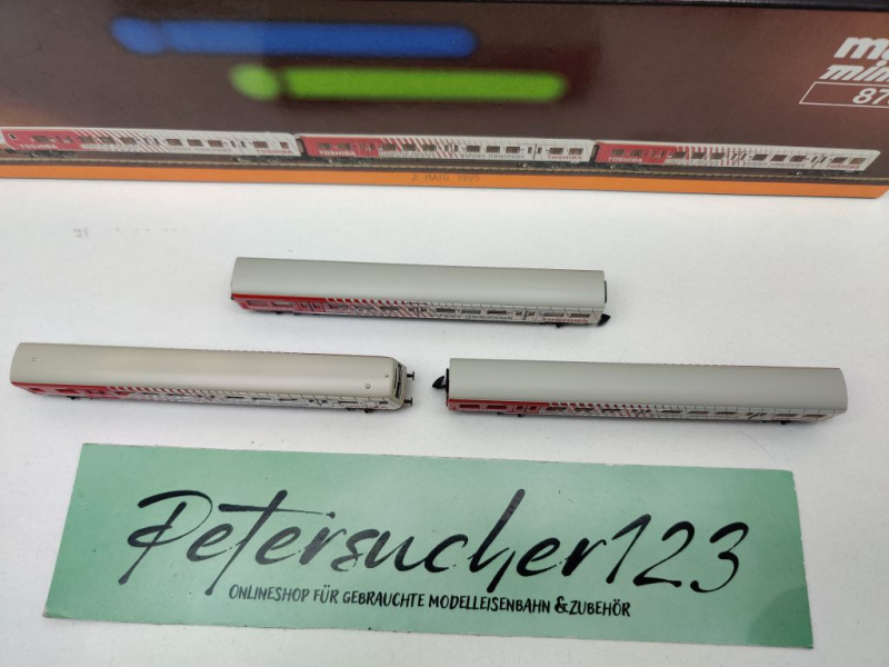 Märklin Z DC 8783 Wagen-Set "S-Bahn Toshiba" / DB / OVP