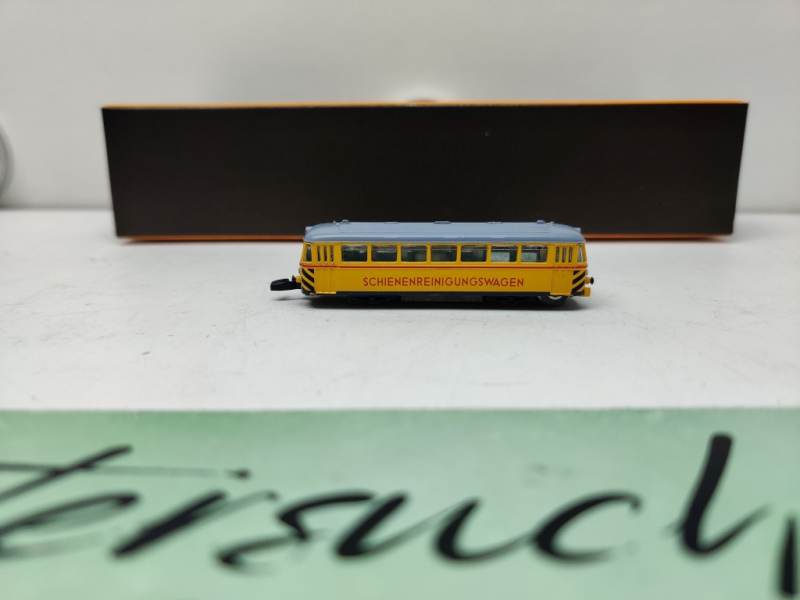 Märklin Z DC 8802 Schienenreinigungswagen / DB / OVP