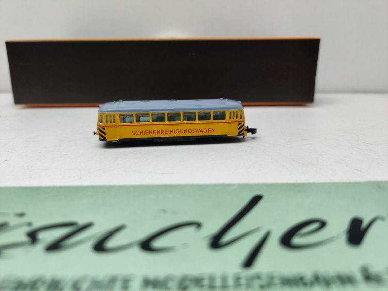 Märklin Z DC 8802 Schienenreinigungswagen / DB / OVP