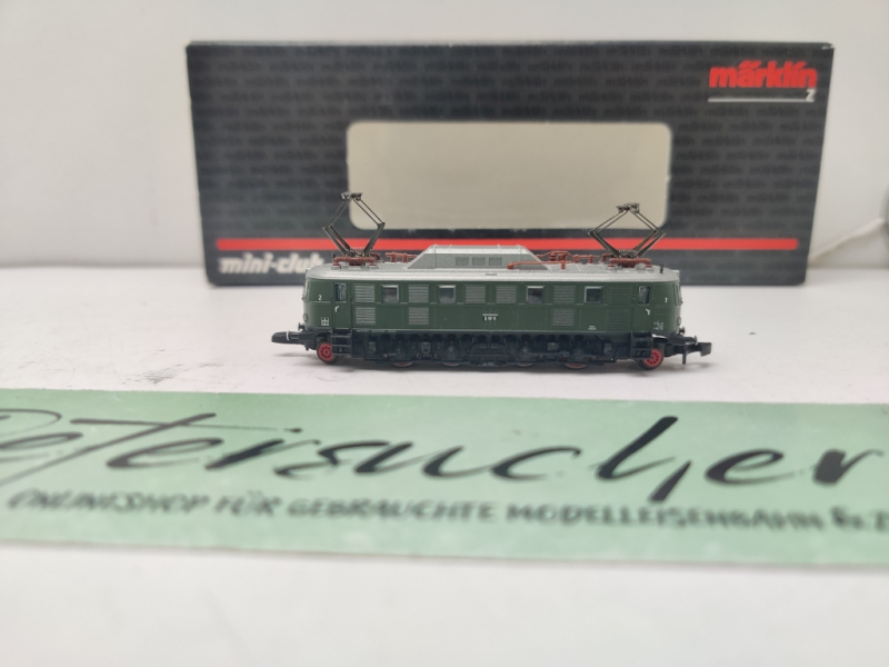 Mini Club / Märklin Z DC 88086 Elektrolokomotive / BR E 19 / DB /  Ep. III. / Analog / OVP