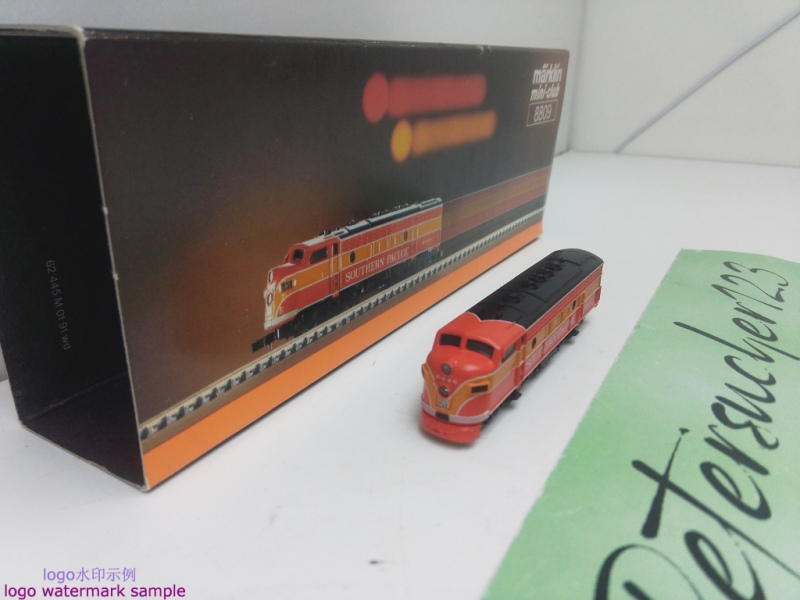 Märklin Mini Club Z DC 8809 Diesellok Southern Pacific 6446 / Analog / OVP
