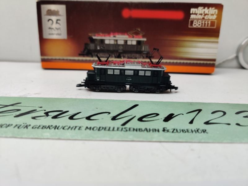 Mini Club / Märklin Z DC 88111 /  E44 Elektrische Personenzuglokomotive / Analog / DRG / OVP