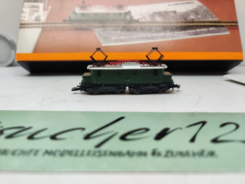 Märklin Z DC 8813 Elektrolokomotive E-Lok / DB / E44 002 / OVP