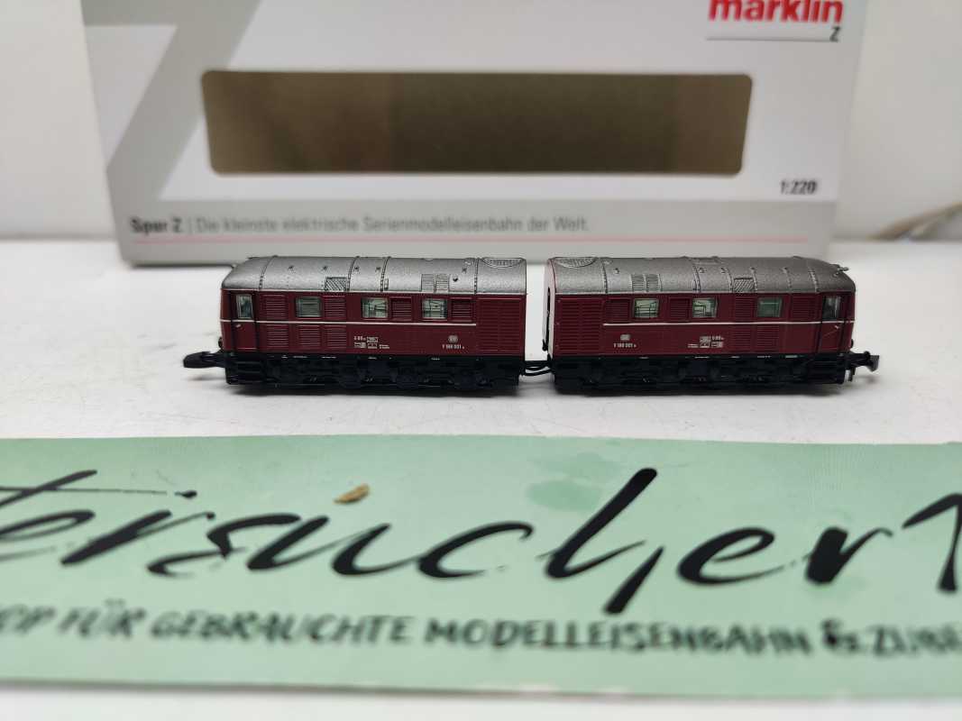 Mini Club / Märklin Z DC 88150 / Doppel-Diesellokomotive / BR V 188 001 / DB / Ep. III / OVP / Defekt 