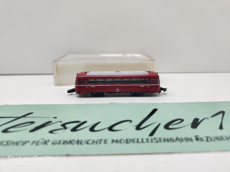 Märklin Z DC 8817 Schienenbus-Beiwagen 2.Kl / Baureihe 998 / DB / OVP