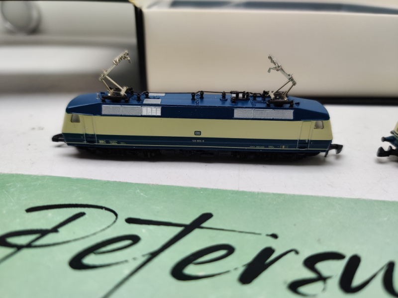 Mini Club / Märklin Z DC 88179 Doppelpackung Elektrolokomotiven BR120 / BR103 / DB / Analog / OVP