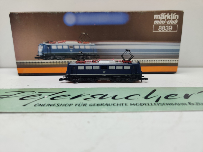 Märklin Z DC 8839 Elektrolok / DB / Blau / OVP