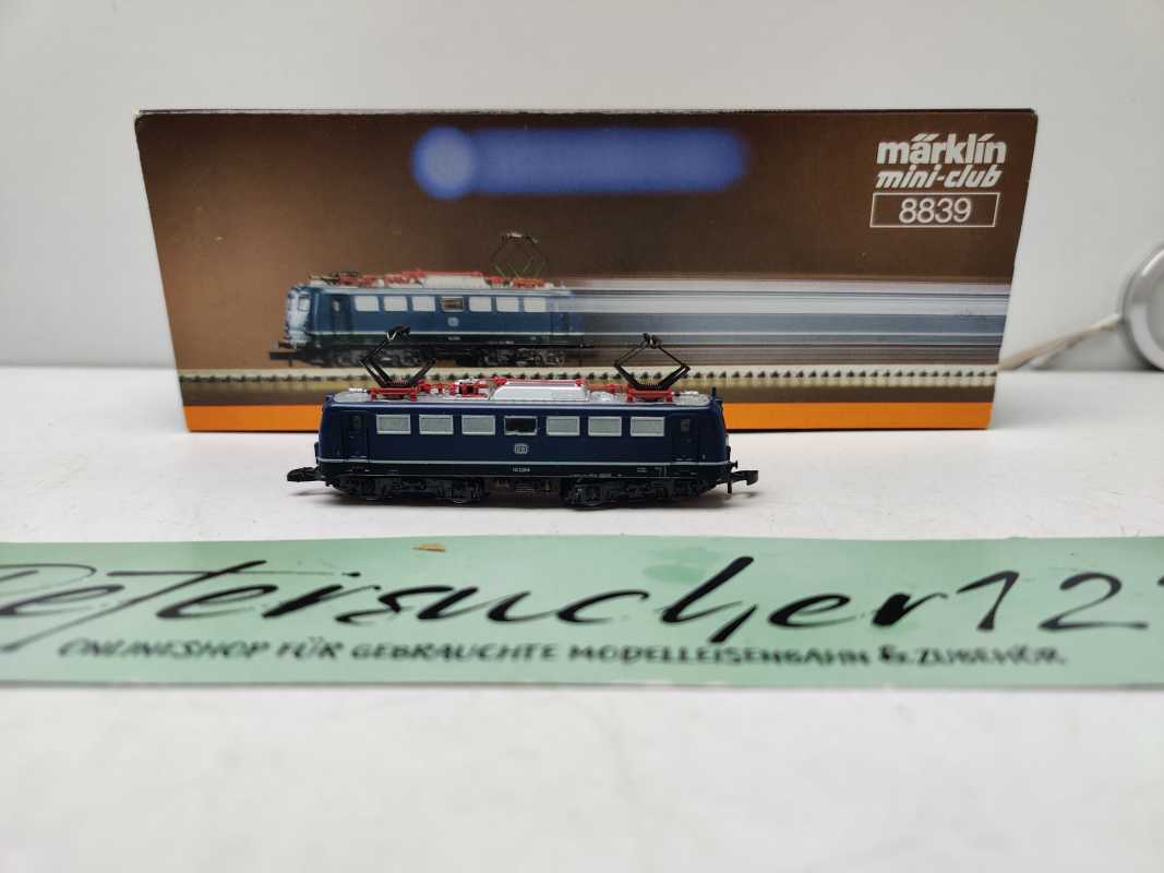 MÄRKLIN Z DC 8839 / Elektrolokomotive / BR 110 226-8/ DB / Defekt / OVP 