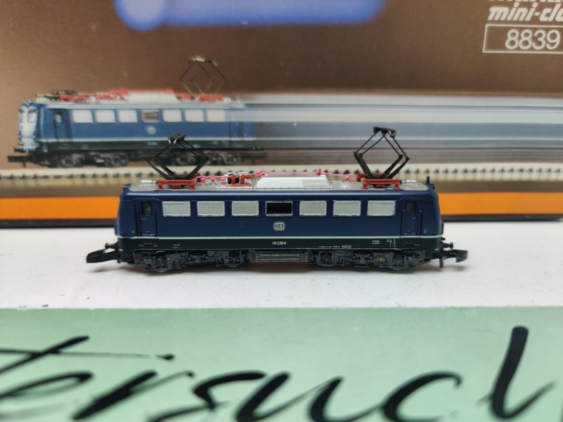Märklin Z DC 8839 Elektrolok / DB / Blau / OVP