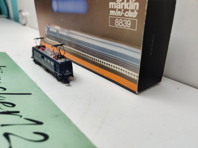 Märklin Z DC 8839 Elektrolok / DB / Blau / OVP
