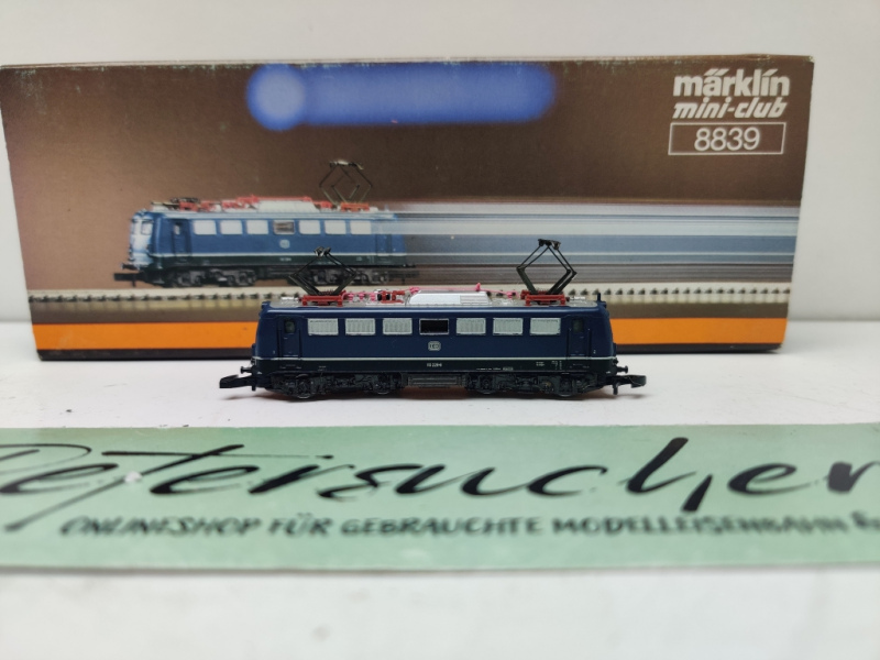 Märklin Z DC 8839 Elektrolok / DB / Blau / OVP