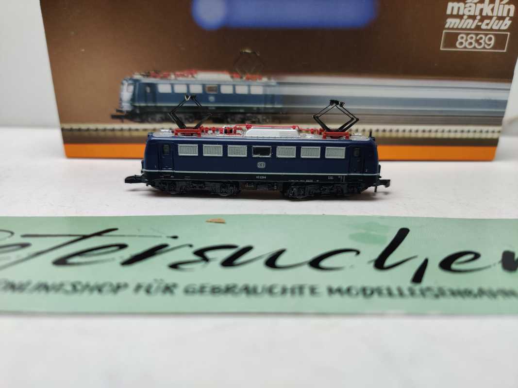 MÄRKLIN Z DC 8839 / Elektrolokomotive / BR 110 226-8/ DB / Defekt / OVP