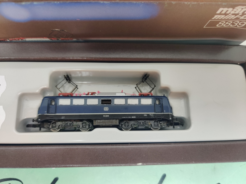 Märklin Z DC 8839 Elektrolok / DB / Blau / OVP
