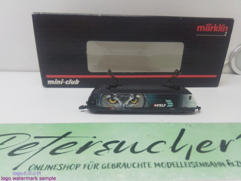 Märklin Z DC 88467 / Re 460 Elektrolokomotive / ist eine farbenfrohe Werbelokomotive /SBB / Digital-Umbau / OVP 