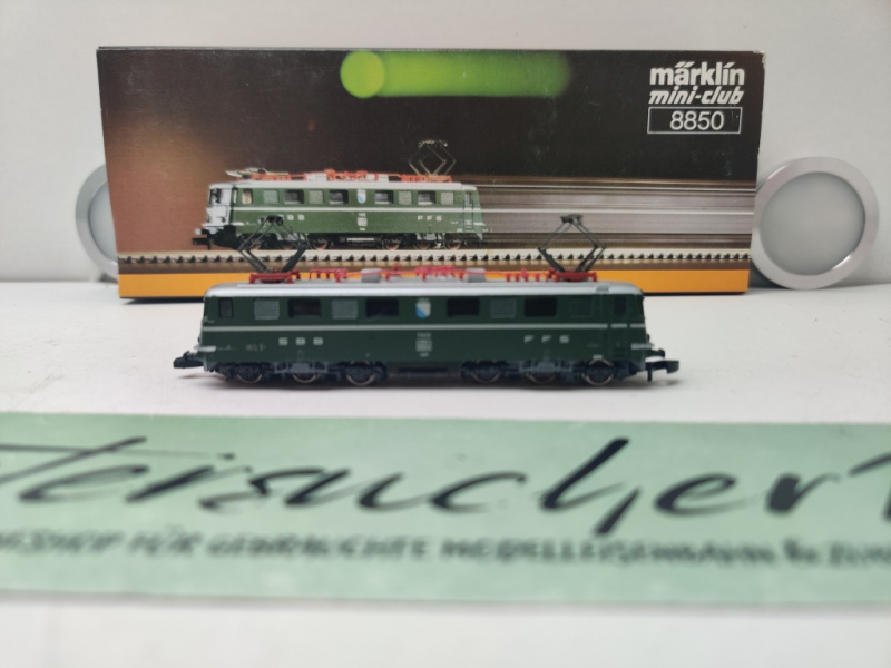 Märklin Z DC 8850 Elektrolokomotive / Ae 6/6 "Zürich" / Analog / OVP