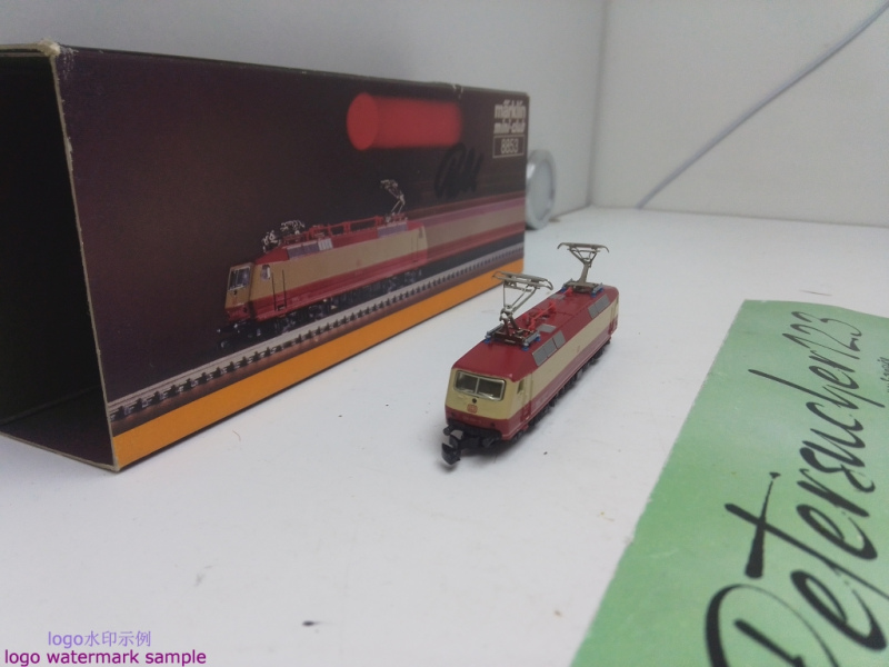 Märklin Z DC 8853 Elektrolok Beige / Rot / DB / OVP